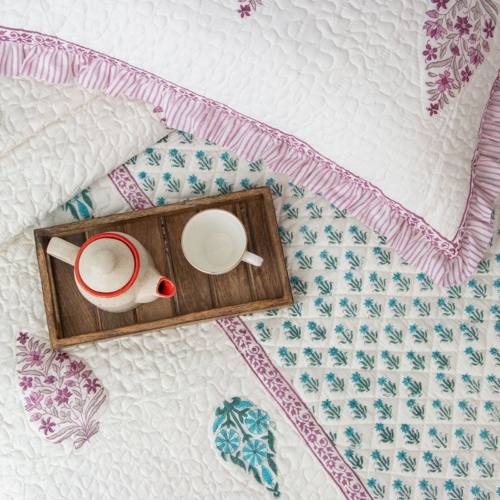 Malini Quilted Bedcover Set