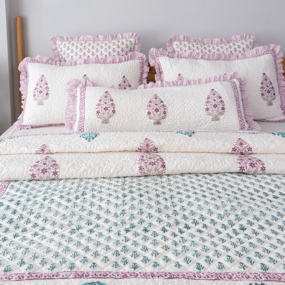 Malini Quilted Bedcover Set