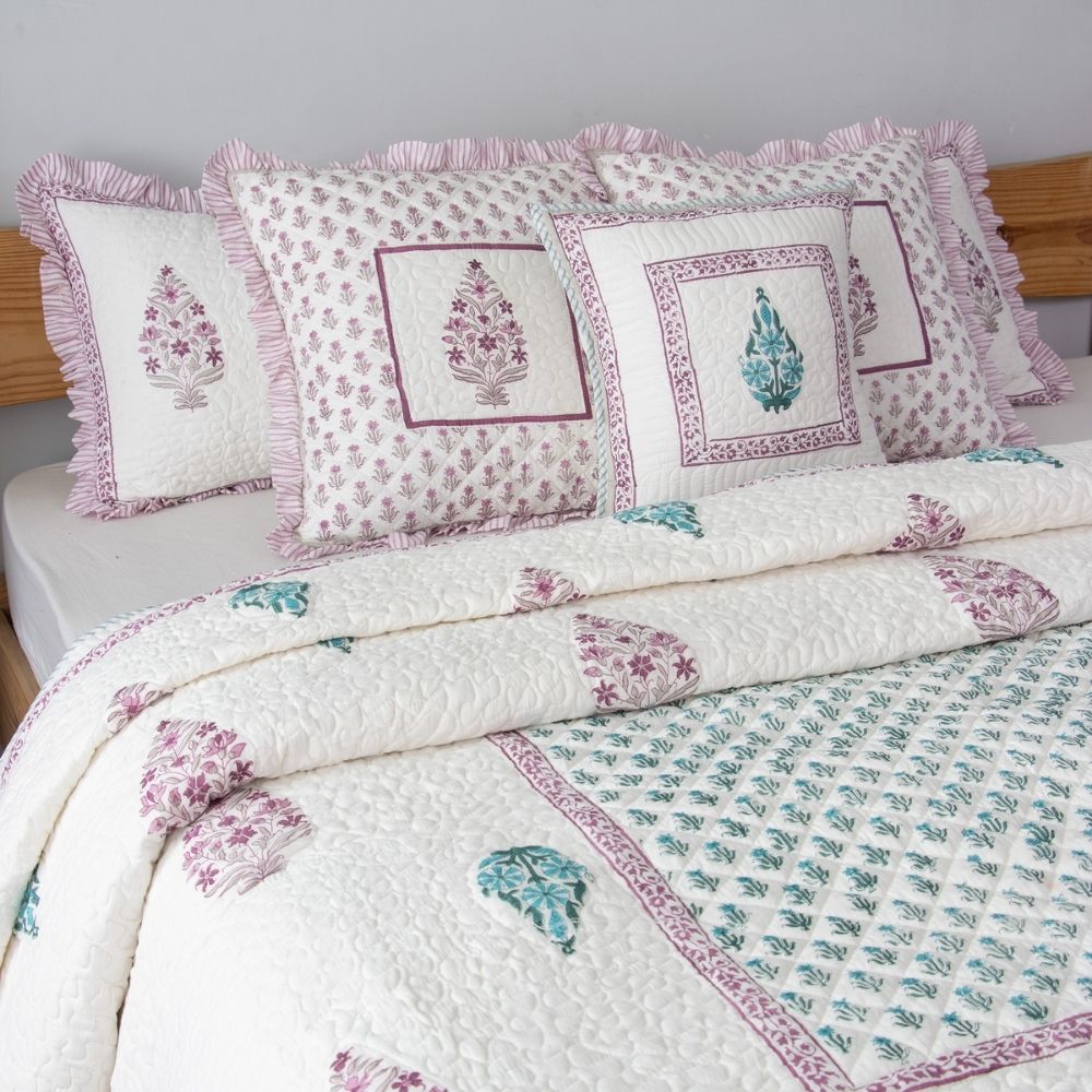 Malini Quilted Bedcover Set