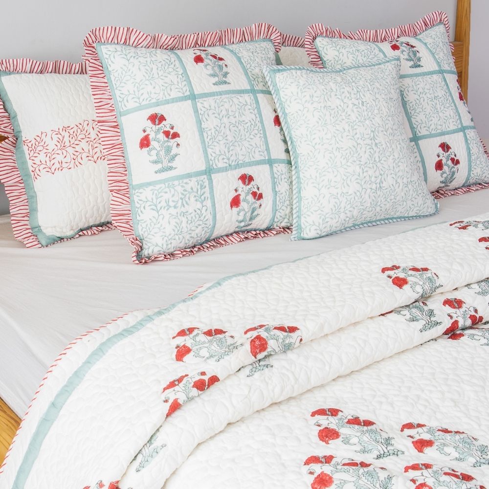 Vanika Quilted Bedcover Set