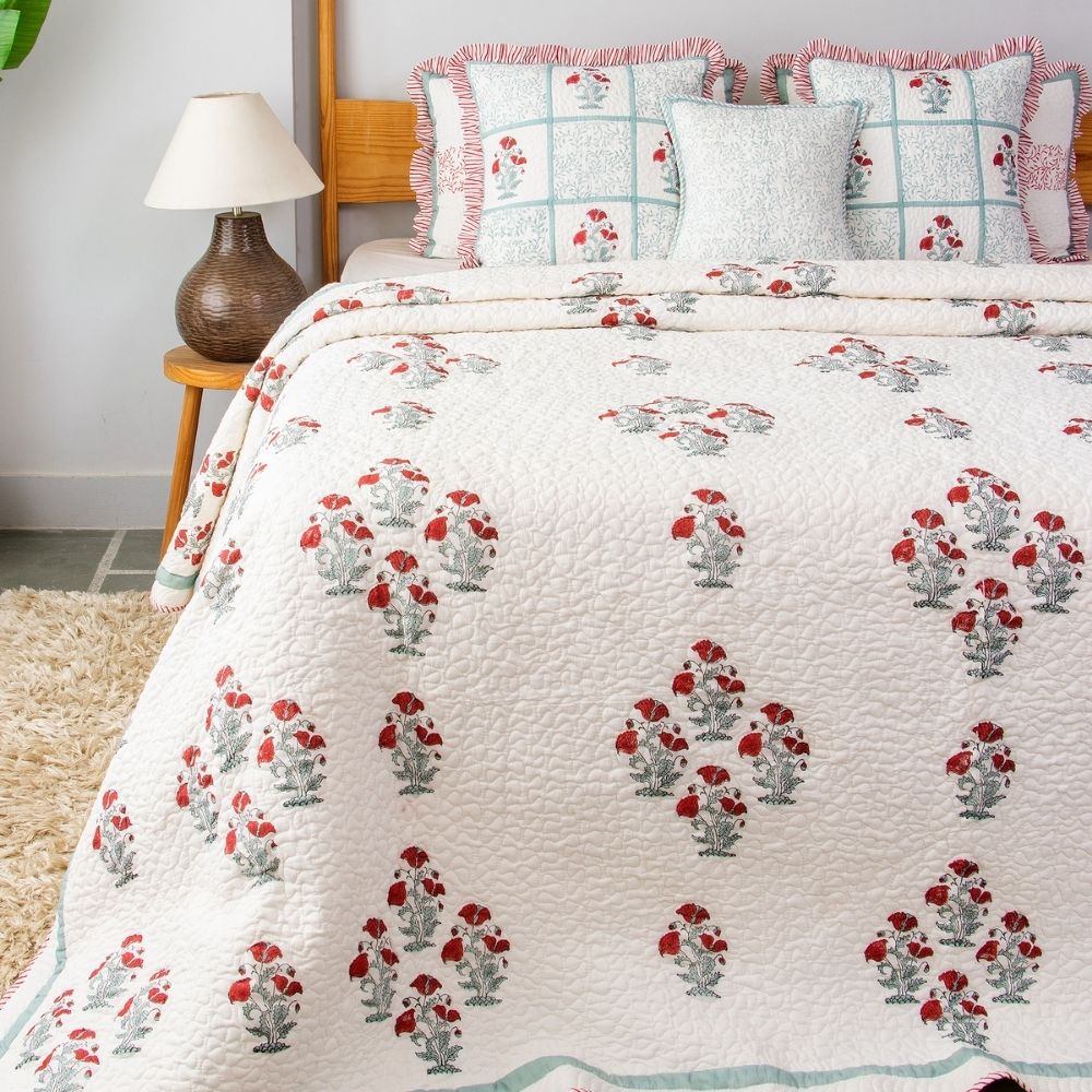 Vanika Quilted Bedcover Set