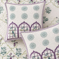 Jharokha Quilted Cushion Cover