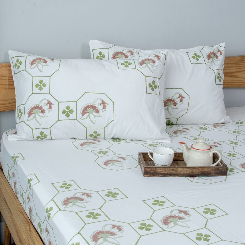 Haveli Cotton Bedsheet Set