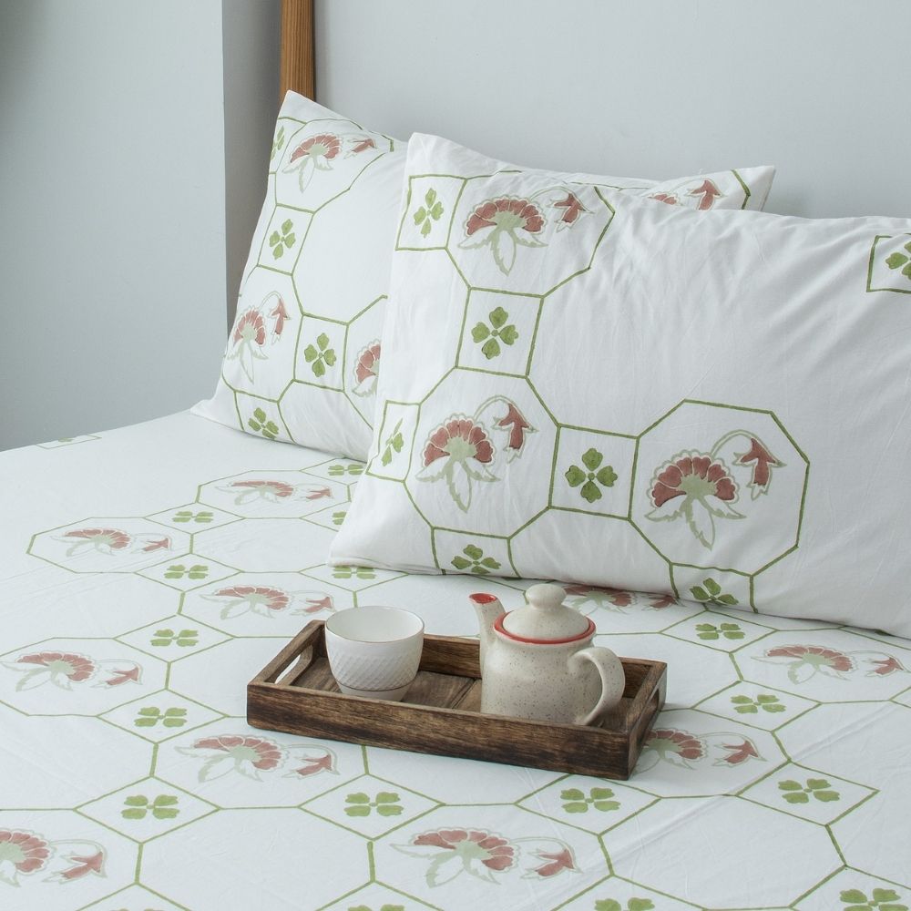 Haveli Cotton Bedsheet Set