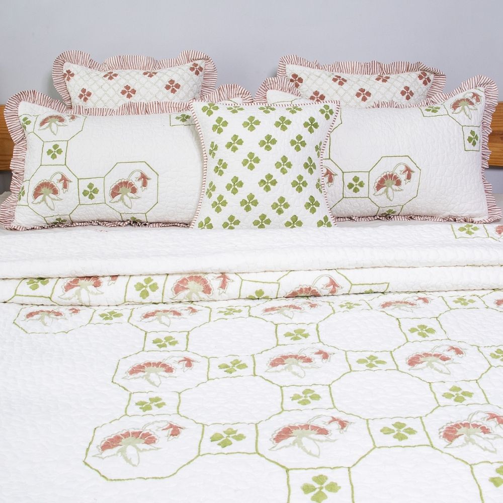 Haveli Quilted Bedcover Set