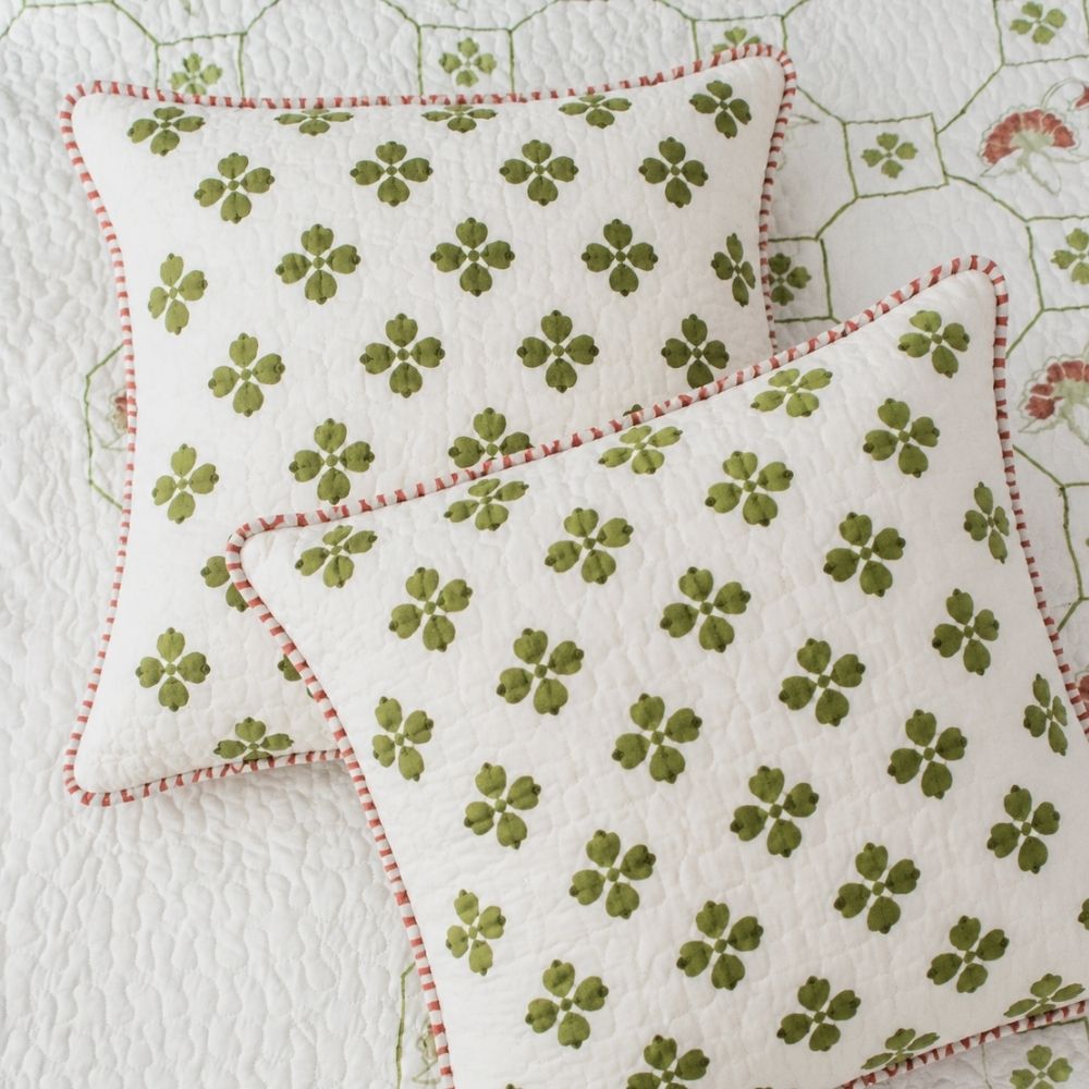 Haveli Quilted Cushion Cover