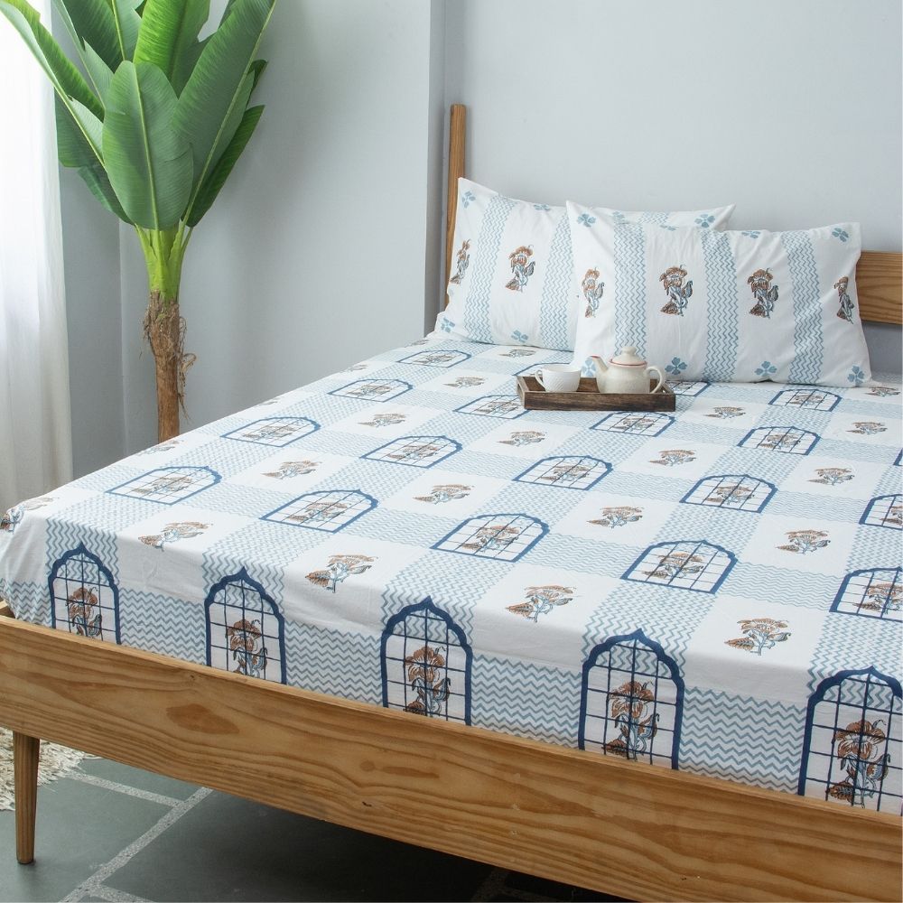 Mehraab Cotton Bedsheet Set