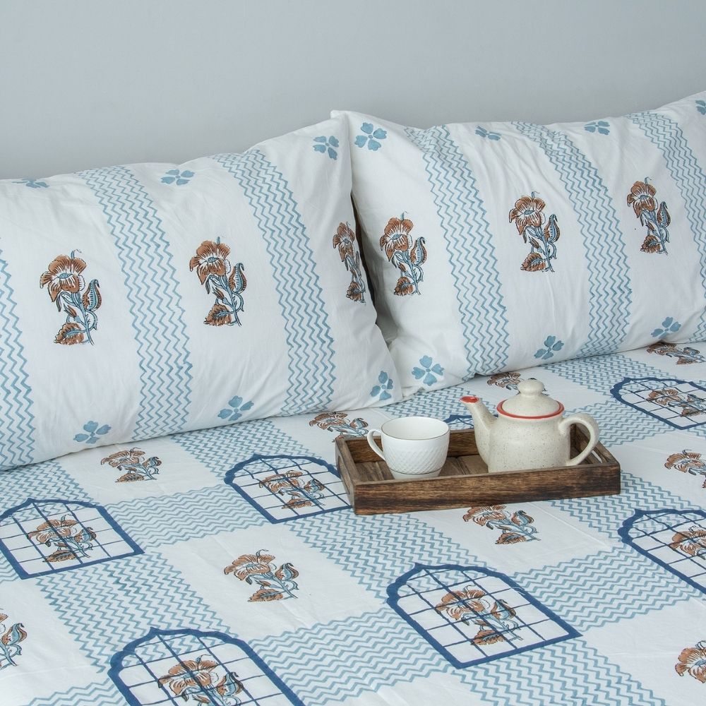 Mehraab Cotton Bedsheet Set