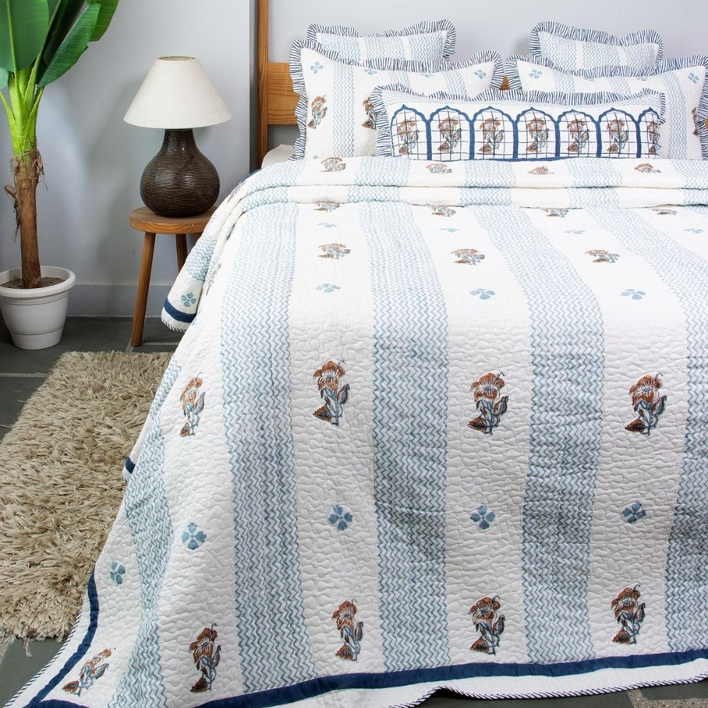 Mehraab Quilted Bedcover Set