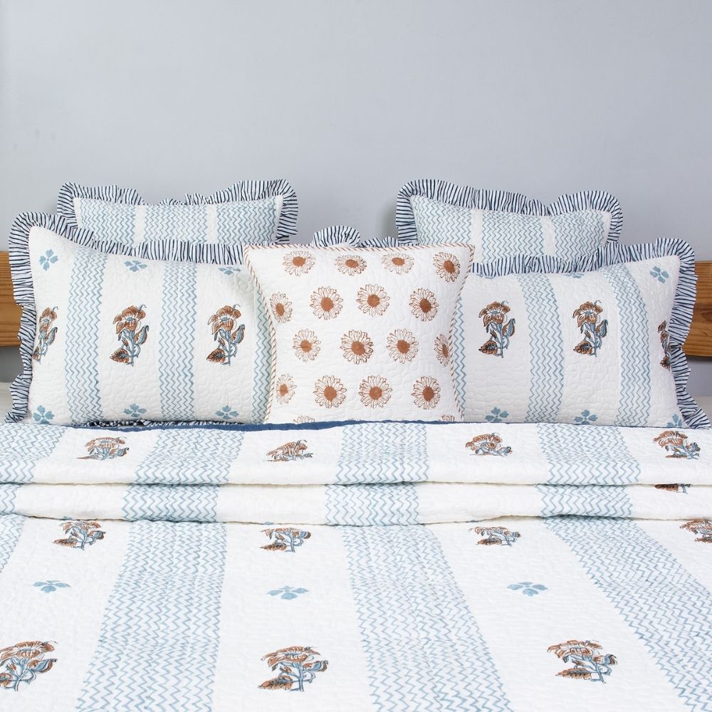 Mehraab Quilted Bedcover Set