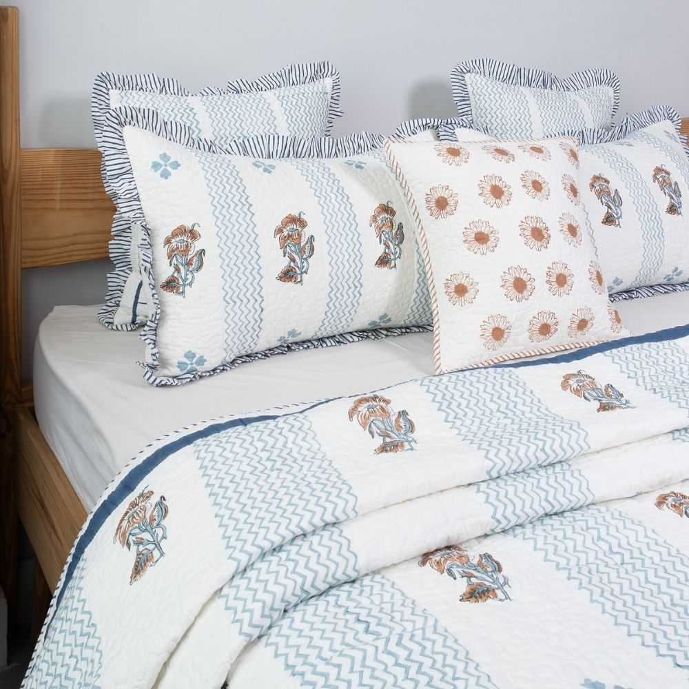 Mehraab Quilted Bedcover Set