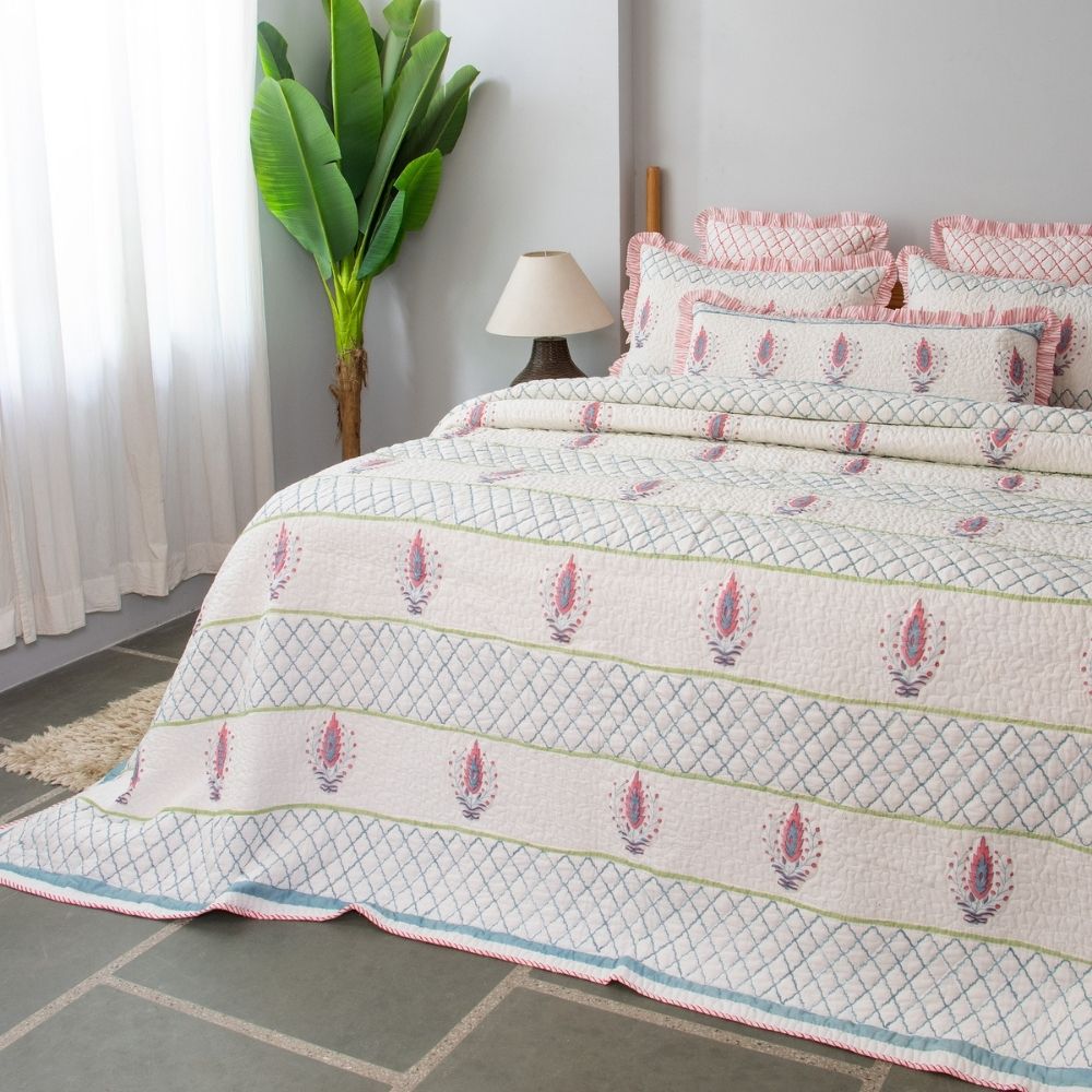 Mirdula Quilted Bedcover Set