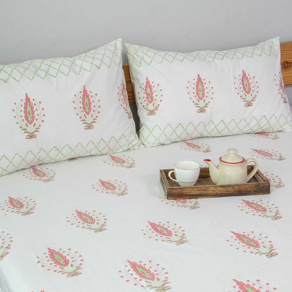 Mirdula Cotton Bedsheet Set