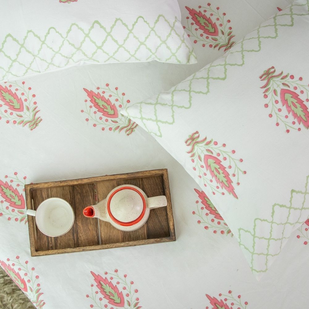 Mirdula Cotton Bedsheet Set