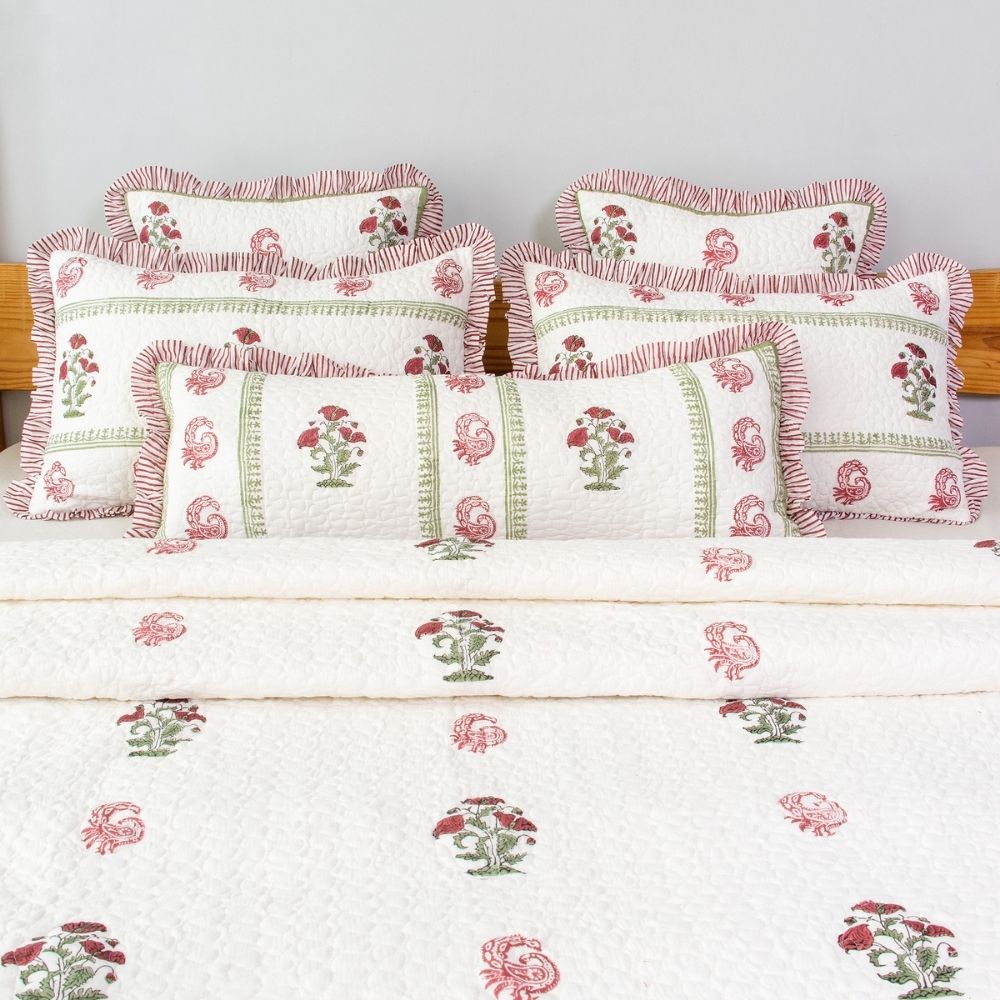 Amara Quilted Bedcover Set