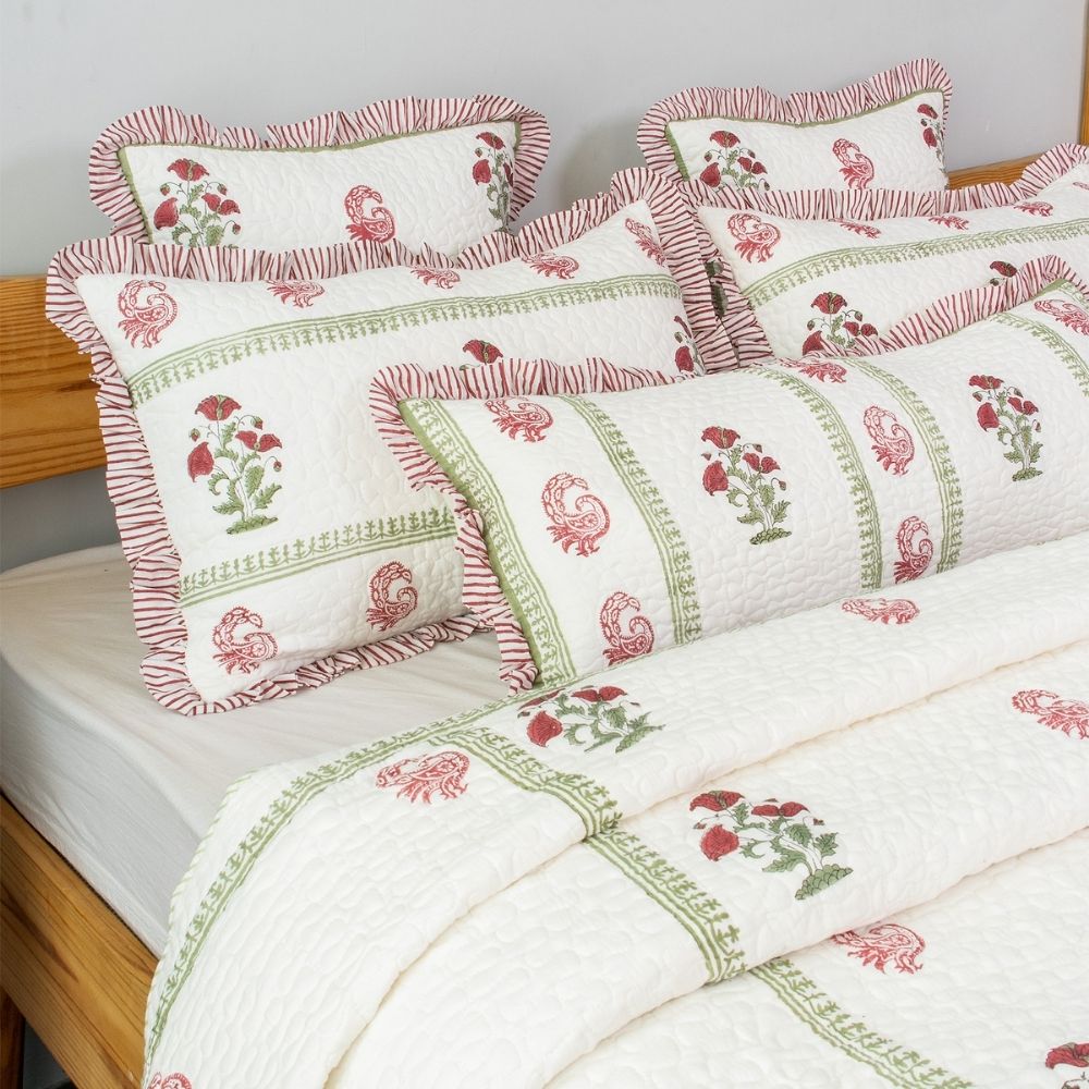 Amara Quilted Bedcover Set