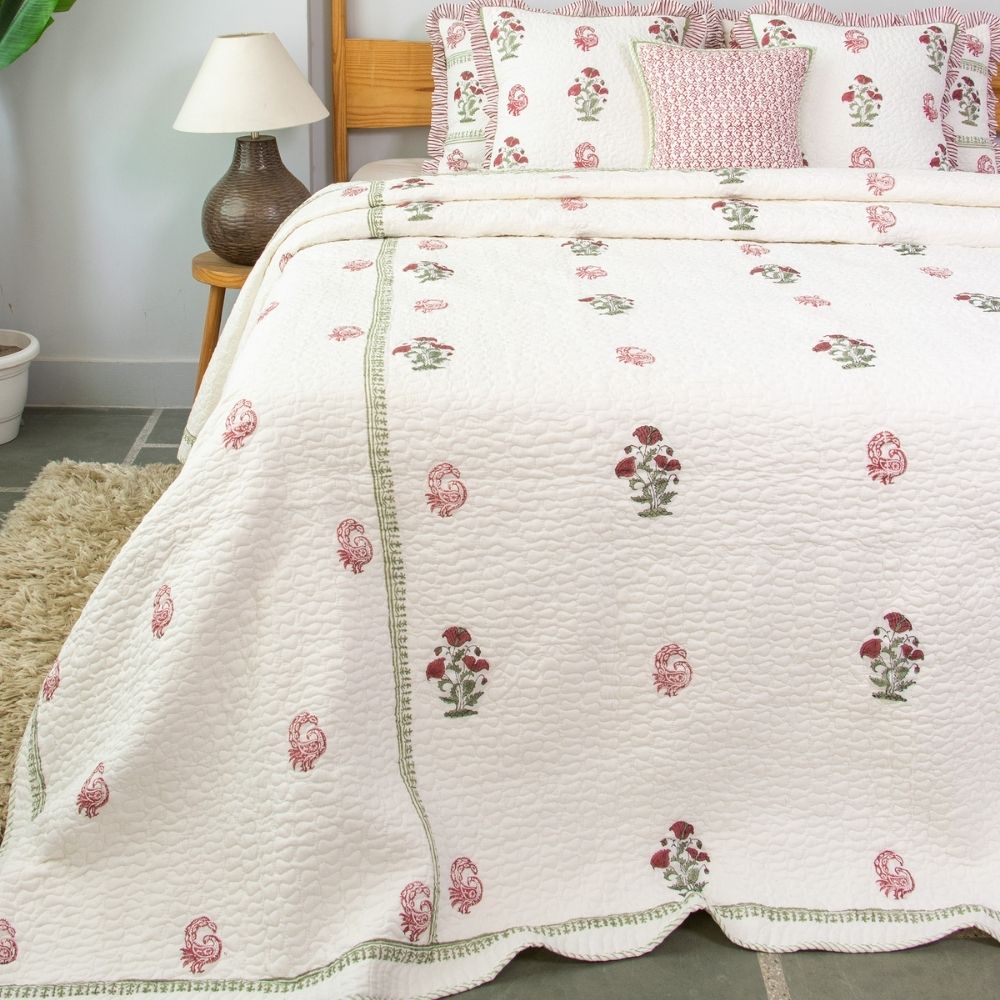 Amara Quilted Bedcover Set