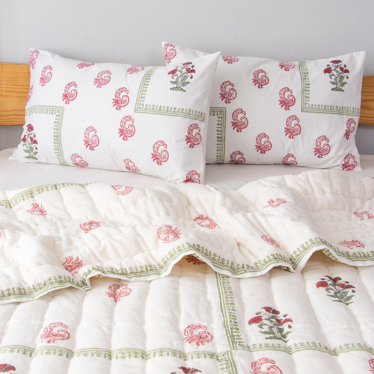 Amara Reversible Jaipuri Quilt