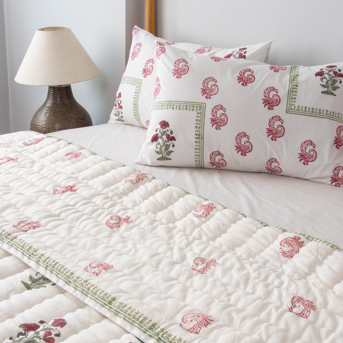 Amara Reversible Jaipuri Quilt
