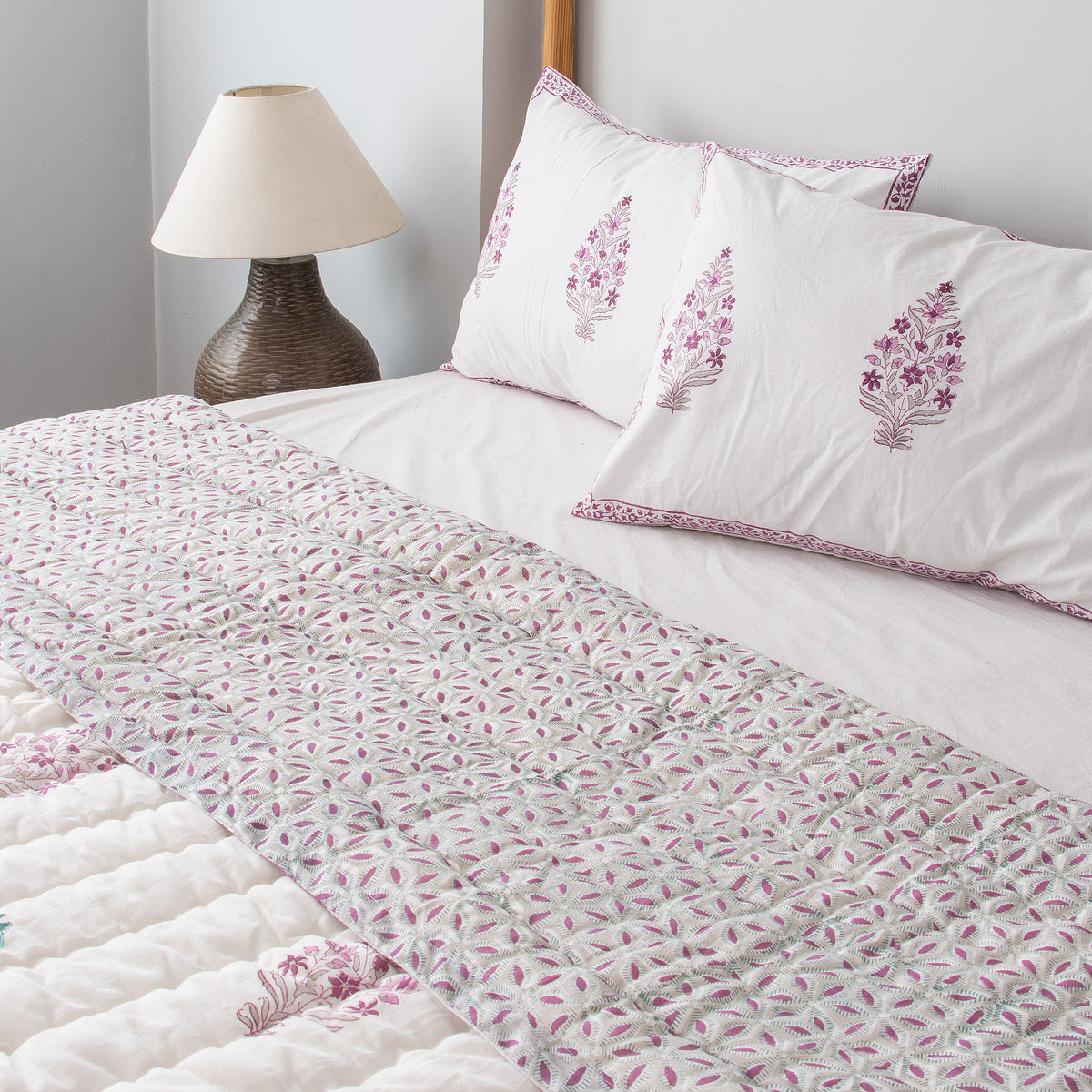 Malini Reversible Jaipuri Quilt
