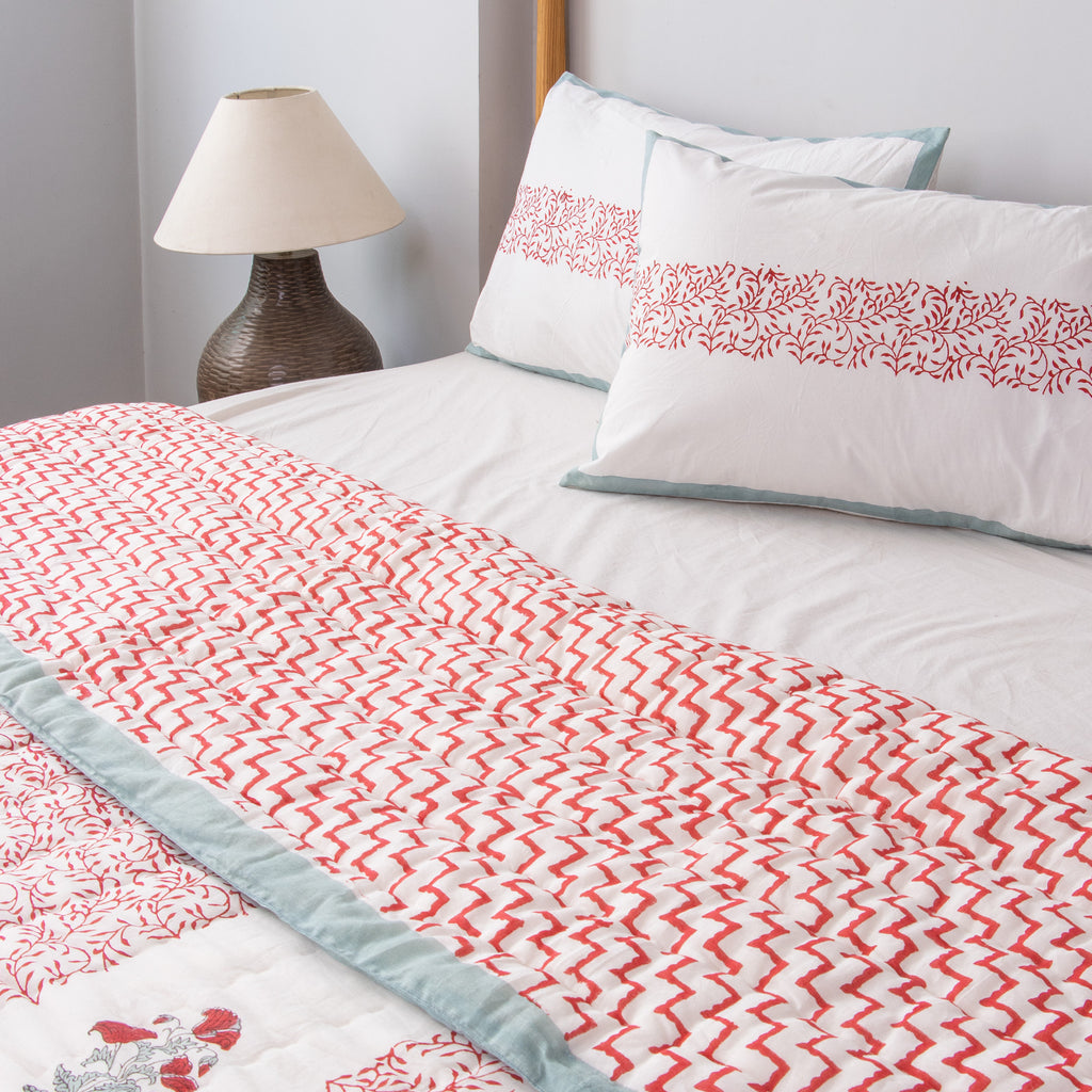 Vanika Reversible Jaipuri Quilt
