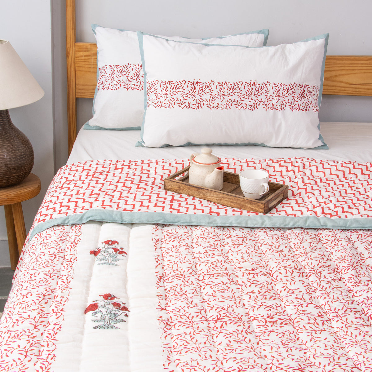 Vanika Reversible Jaipuri Quilt
