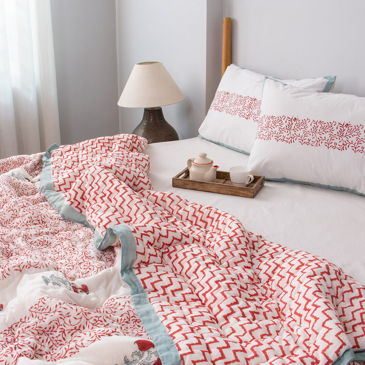Vanika Reversible Jaipuri Quilt