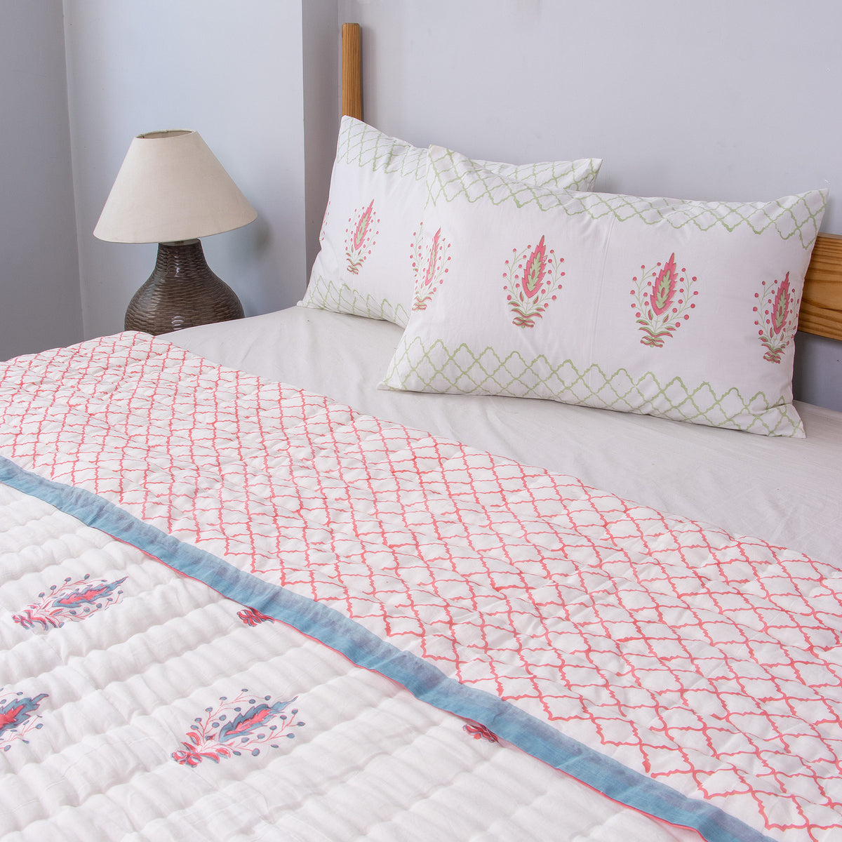 Mirdula Reversible Jaipuri Quilt