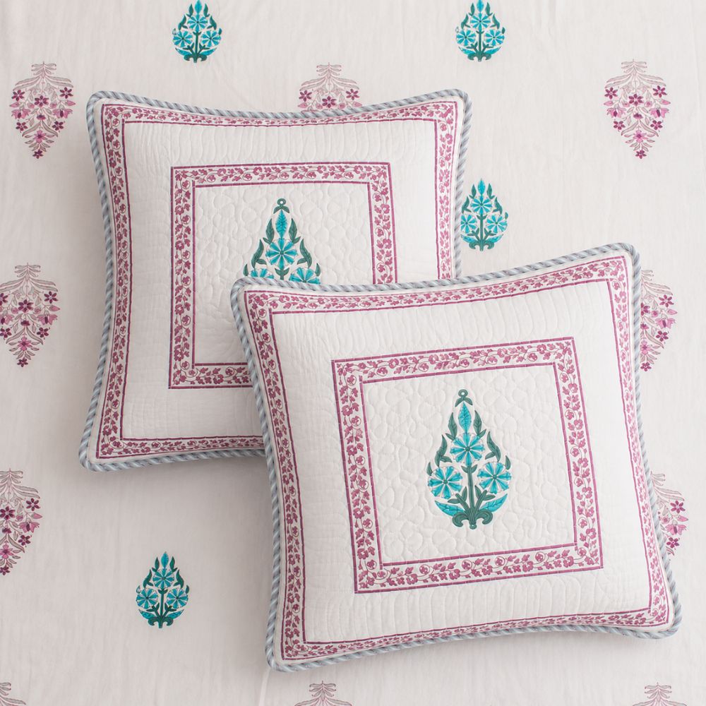 Malini Quilted Cushion Cover