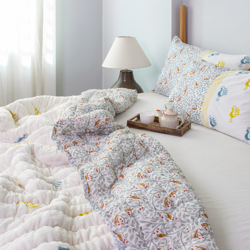 Madura Reversible Jaipuri Quilt