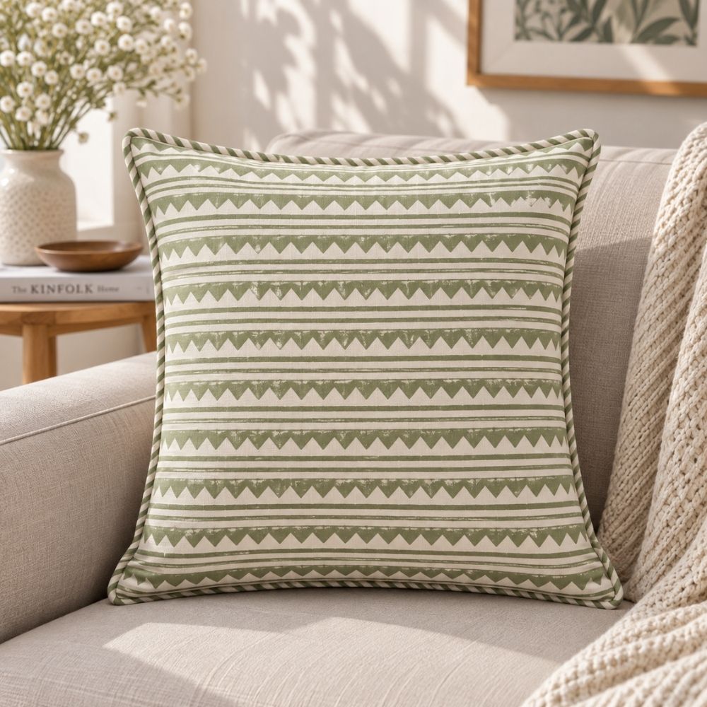 Doorva Quilted Cushion Cover