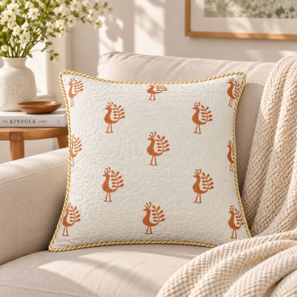 Madhura Quilted Cushion Cover