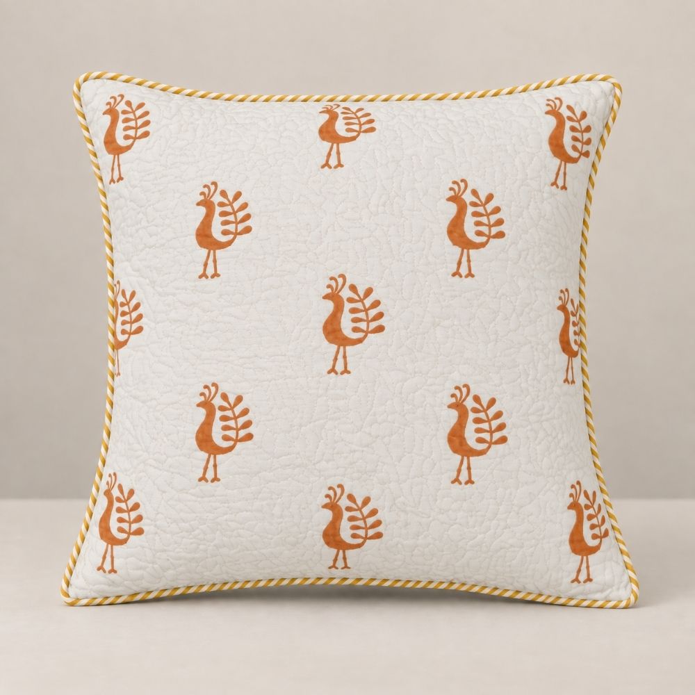 Madhura Quilted Cushion Cover