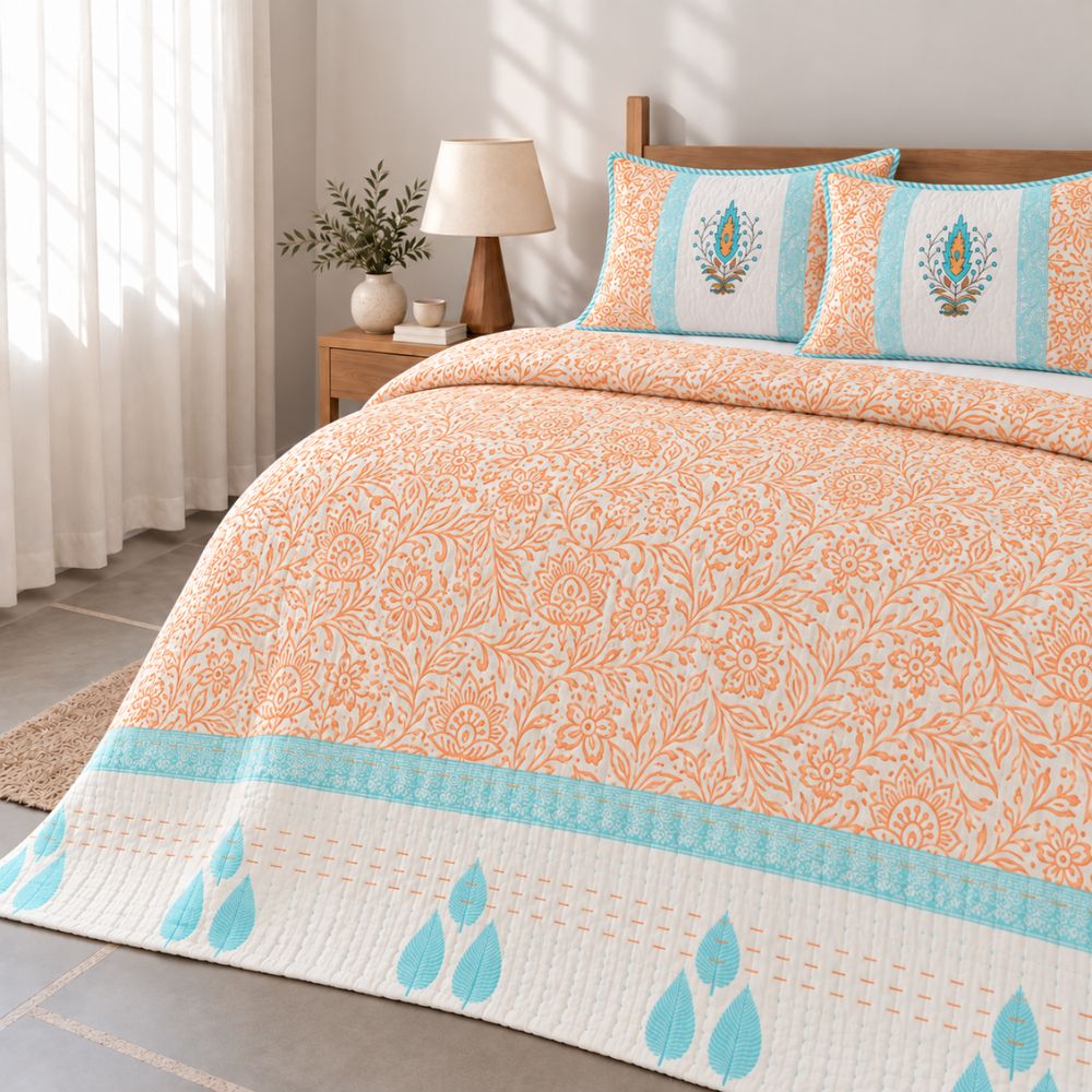 Malya Kantha Jaipuri Quilt