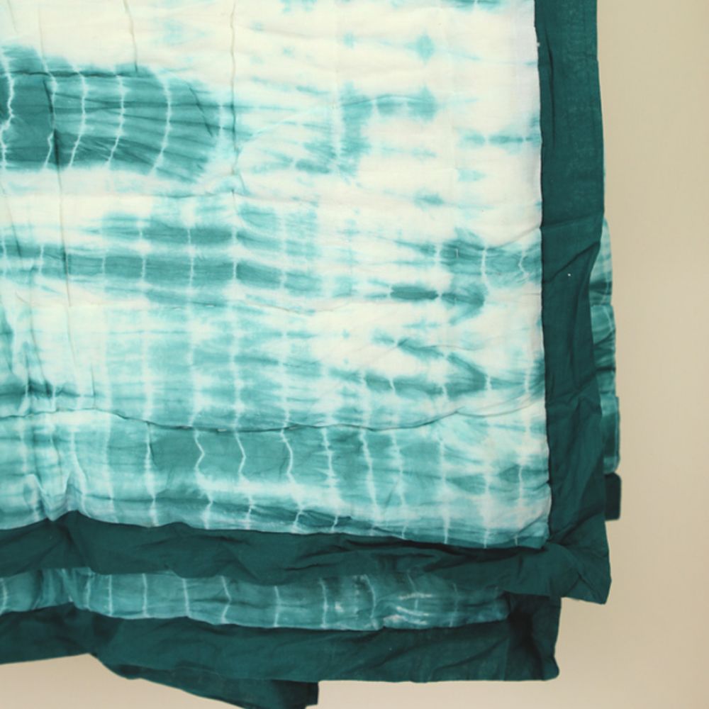 Neel Tie - Dye Jaipuri Quilt