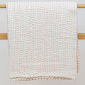Red Thread Kantha Jaipuri Quilt