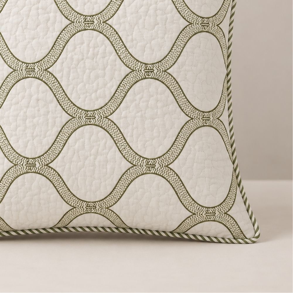 Ruhani Quilted Cushion Cover