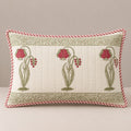 Ruhani Quilted Lumbar Pillow Cover