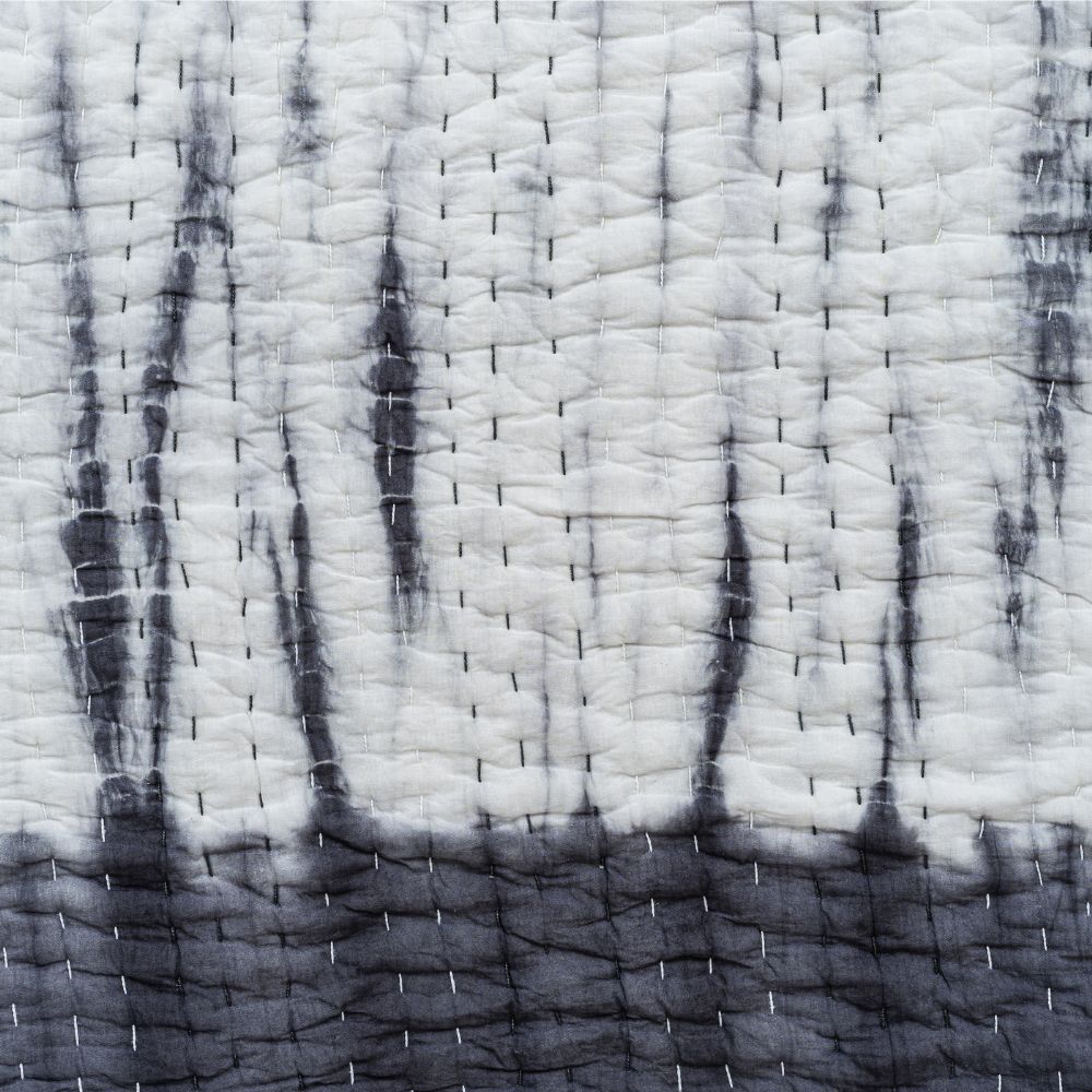 Tie - Dye Kantha Jaipuri Quilt