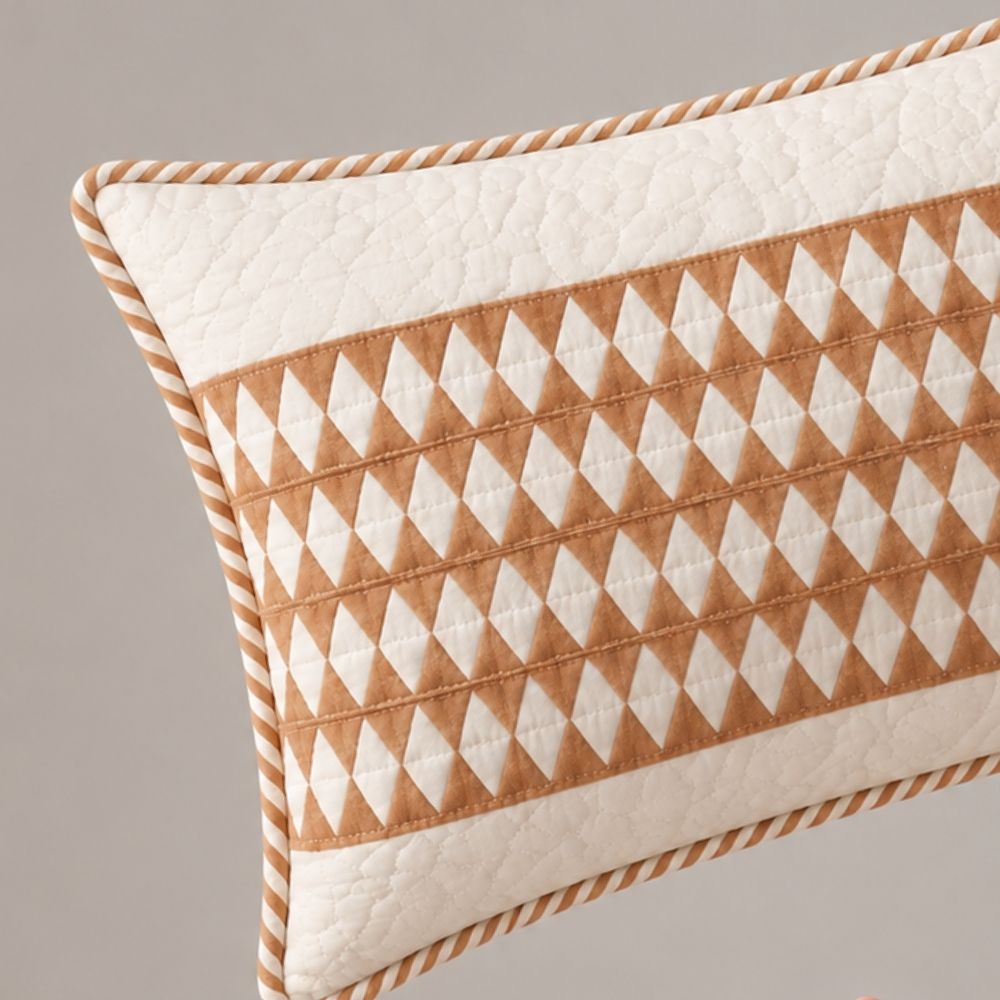 Valgu Quilted Lumbar Pillow Cover