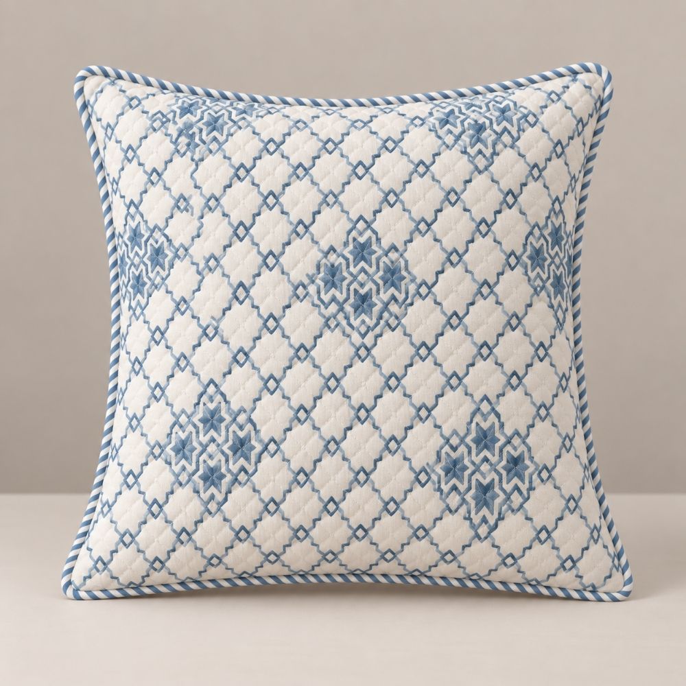 Zeenat Quilted Cushion Cover