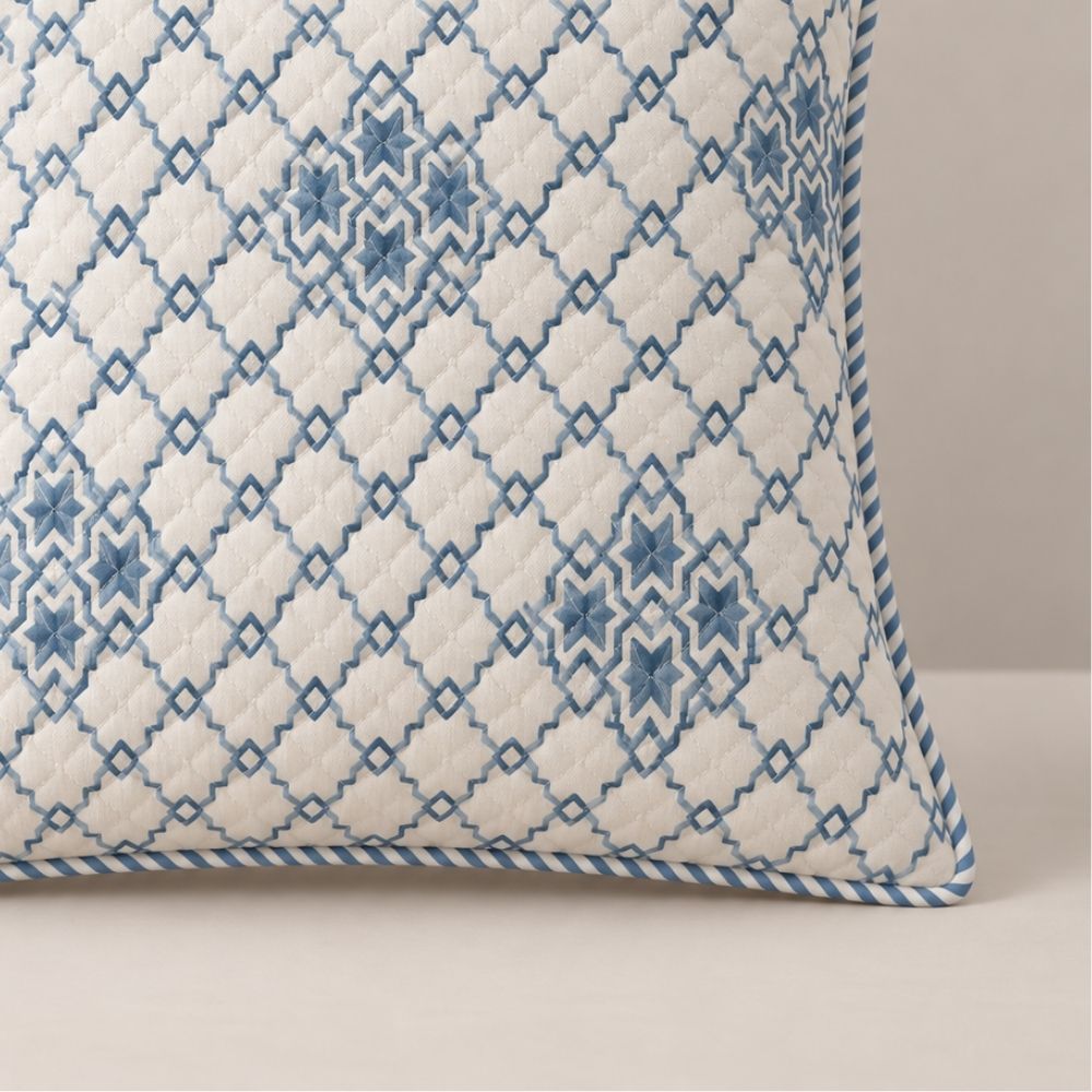 Zeenat Quilted Cushion Cover