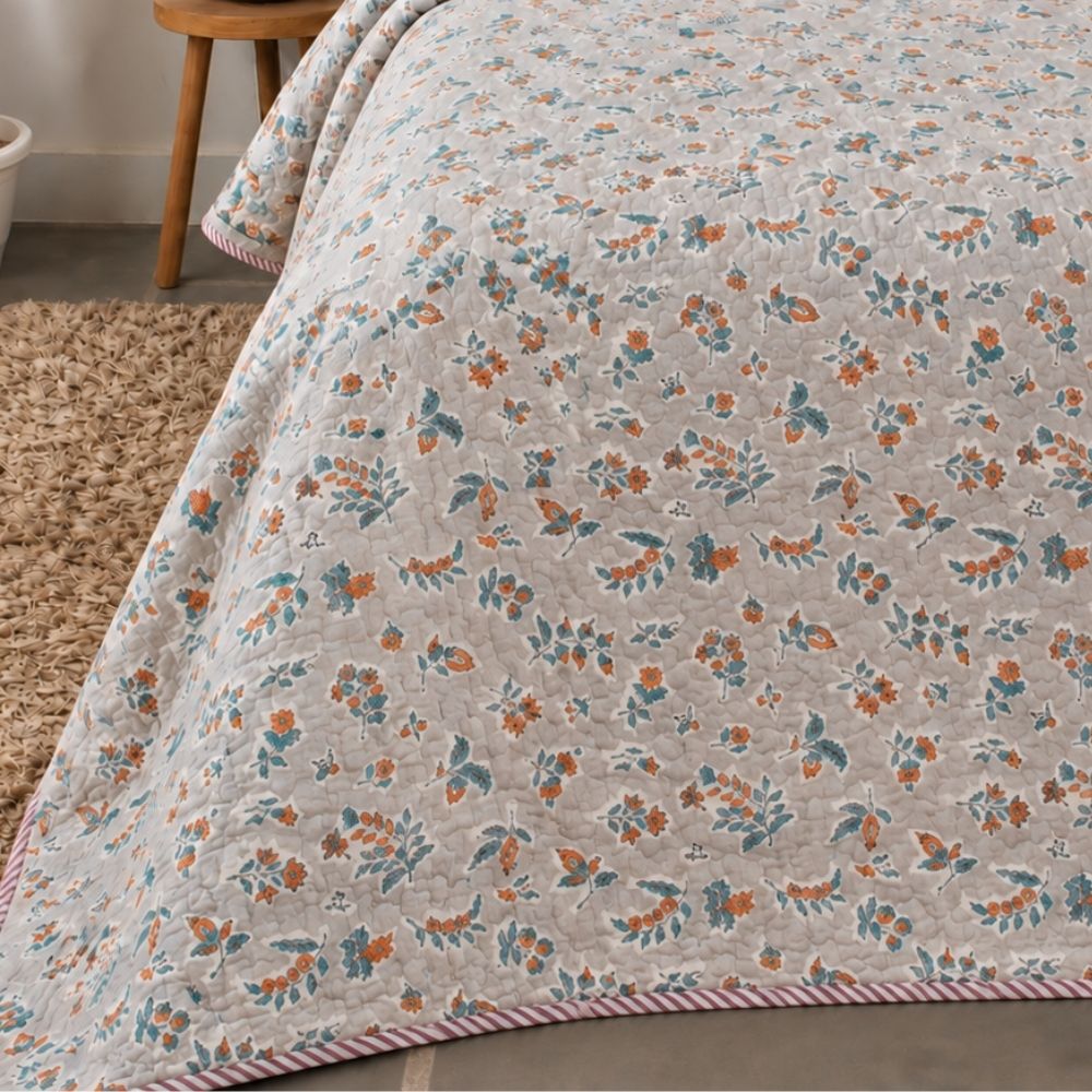 Zubha Kantha Jaipuri Quilt