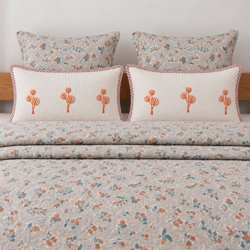 Zubha Kantha Jaipuri Quilt