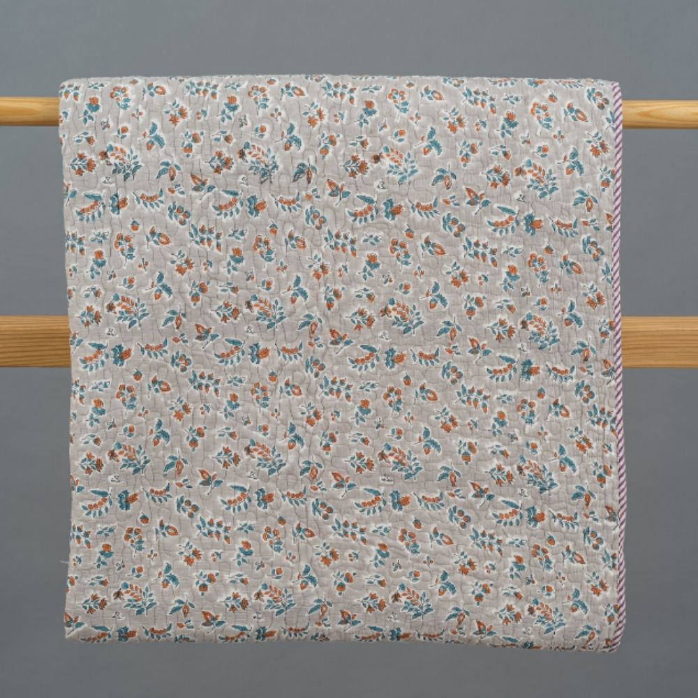 Zubha Kantha Jaipuri Quilt